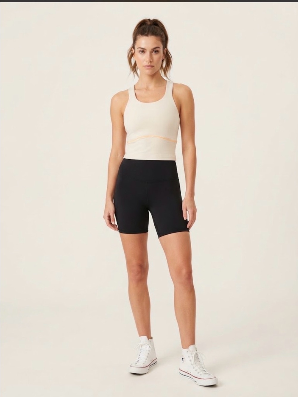 _Lululemon Align Tank White, Blue and Orange